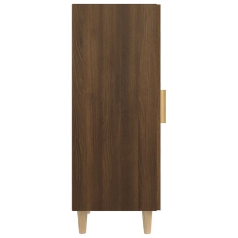 Dressoir 34,5x34x90 cm bewerkt hout bruin eikenkleur 8720287085294 8