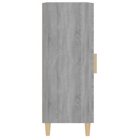 Dressoir 34,5x34x90 cm bewerkt hout grijs sonoma eikenkleurig 8720287085584 6