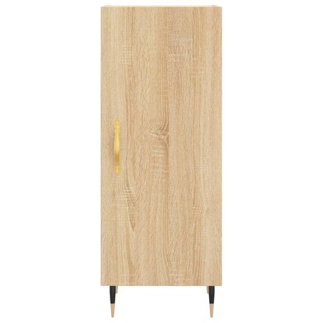 Dressoir 34,5x34x90 cm bewerkt hout sonoma eiken 8720845866907 6