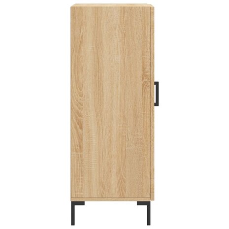 Dressoir 34,5x34x90 cm bewerkt hout sonoma eiken 8720845871628 7