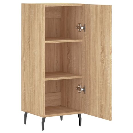 Dressoir 34,5x34x90 cm bewerkt hout sonoma eiken 8720845867300 5