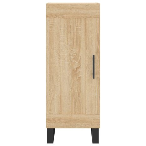 Dressoir 34,5x34x90 cm bewerkt hout sonoma eiken 8720845871864 5