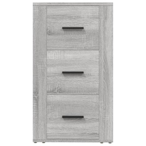 Dressoir 40x33x70 cm bewerkt hout grijs sonoma eikenkleurig 8720287223467 7