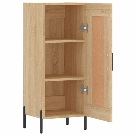 Dressoir 34,5x34x90 cm bewerkt hout sonoma eiken 8720845871703 6