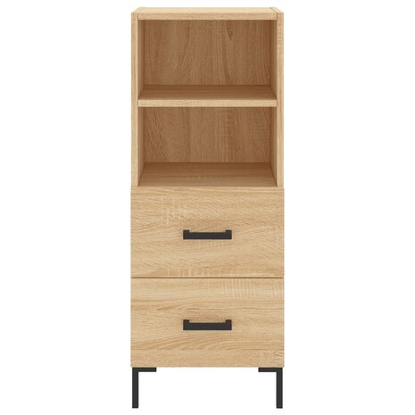 Dressoir 34,5x34x90 cm bewerkt hout sonoma eiken 8720845868420 6