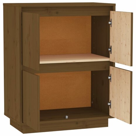 Dressoir 60x34x75 cm massief grenenhout honingbruin 8720286842041 6