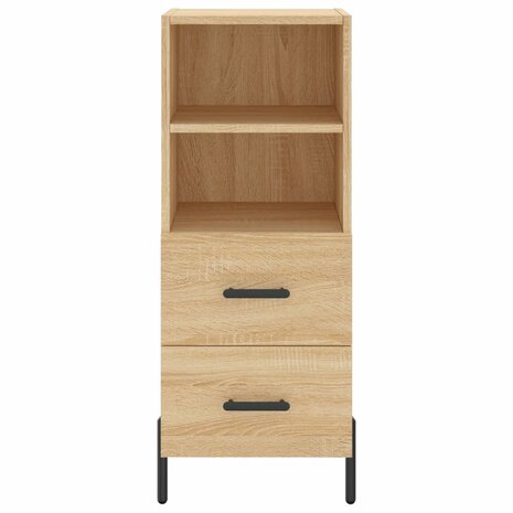 Dressoir 34,5x34x90 cm bewerkt hout sonoma eiken 8720845868505 6