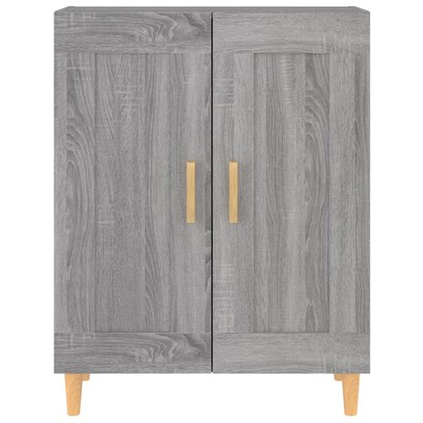 Dressoir 69,5x34x90 cm bewerkt hout grijs sonoma eikenkleurig 8720287084891 6