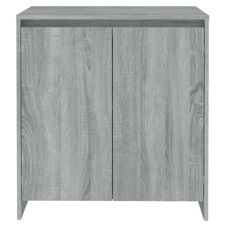 Dressoir 70x41x75 cm bewerkt hout grijs sonoma eikenkleurig 8720286836873 6