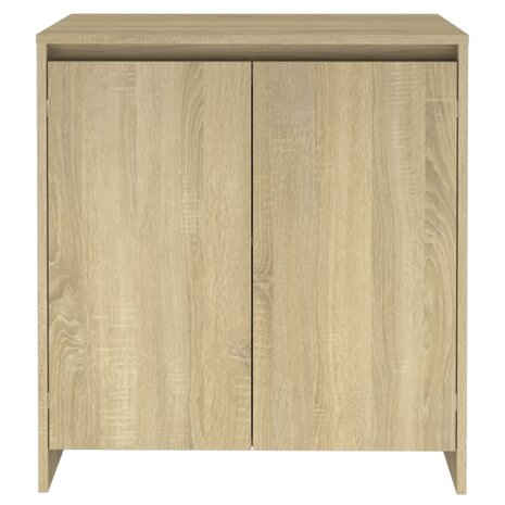 Dressoir 70x41x75 cm bewerkt hout sonoma eikenkleurig 8720286835166 6