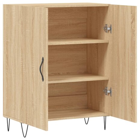 Dressoir 69,5x34x90 cm bewerkt hout sonoma eikenkleurig 8720845863227 6