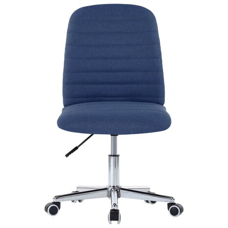 Eetkamerstoelen 2 st stof blauw 8719883598055 4