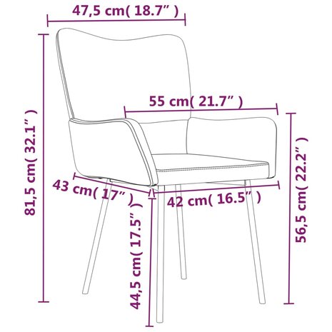 Eetkamerstoelen 2 st fluweel lichtgroen 8720287109099 10