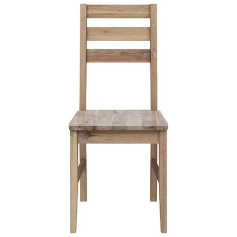 Eetkamerstoelen 2 st massief acaciahout 8718475592907 4