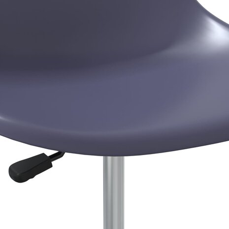 Eetkamerstoelen draaibaar 4 st PP lila 8720286676073 8