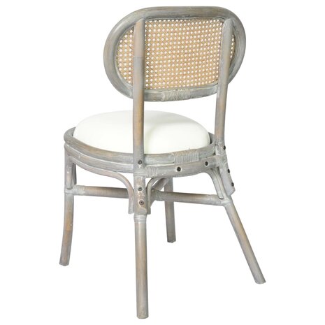 Eetkamerstoelen 6 st linnen grijs 8720286369906 5