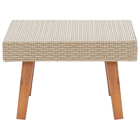 Tuintafel poly rattan beige 8720286073612 3