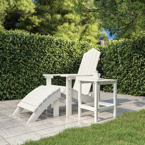 Tuintafel Adirondack 38x38x46 cm HDPE wit 8720286816615 3