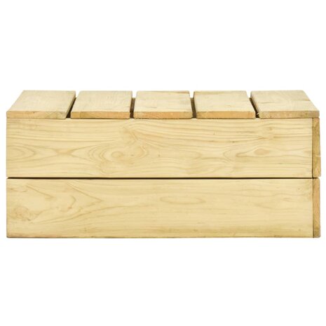 Tuintafel 75x75x31 cm geïmpregneerd grenenhout 8719883818641 2