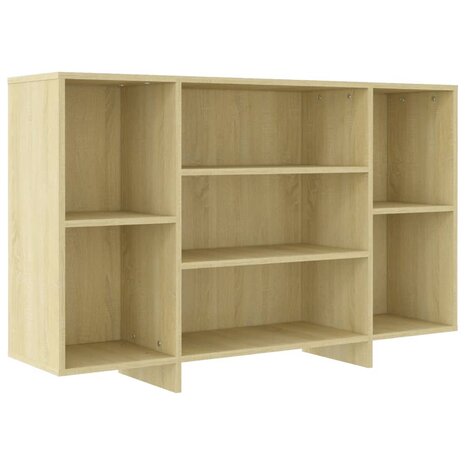 Dressoir 120x30x75 cm spaanplaat sonoma eikenkleurig 8720286835111 2