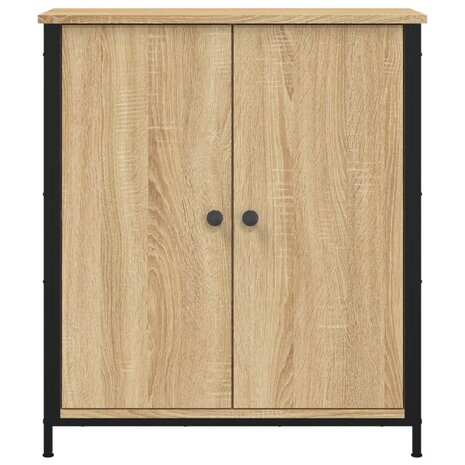 Dressoir 70x30x80 cm bewerkt hout sonoma eikenkleurig 8721012126961 6