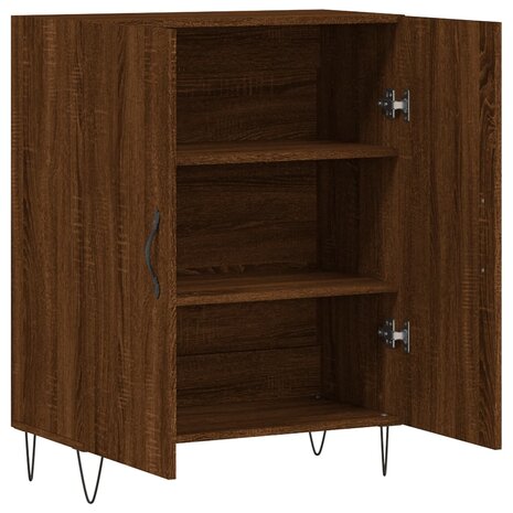 Dressoir 69,5x34x90 cm bewerkt hout bruin eikenkleur 8720845863265 6