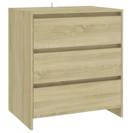 Dressoir 70x41x75 cm spaanplaat sonoma eikenkleurig 8720286835210 2