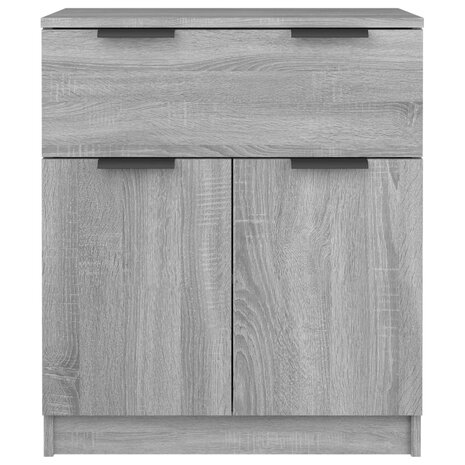 Dressoir 60x30x70 cm bewerkt hout grijs sonoma eikenkleurig 8720286967904 5