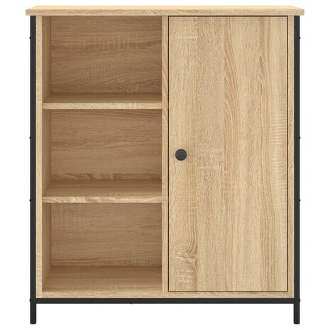 Dressoir 70x30x80 cm bewerkt hout sonoma eikenkleurig 8721012126565 6