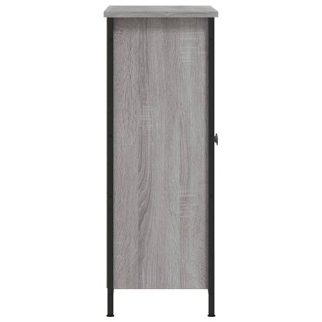 Dressoir 70x30x80 cm bewerkt hout grijs sonoma 8721012126985 7