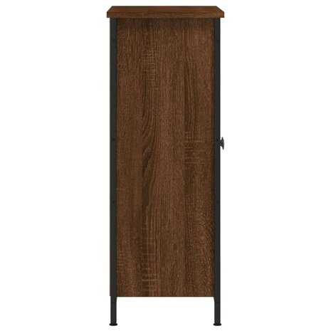 Dressoir 70x30x80 cm bewerkt hout bruin eikenkleur 8721012126992 7