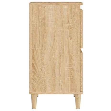 Dressoir 60x35x70 cm bewerkt hout sonoma eikenkleurig 8720845739294 7