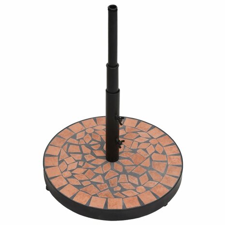 Parasolvoet rond 12 kg terracottakleurig 8720845717940 3