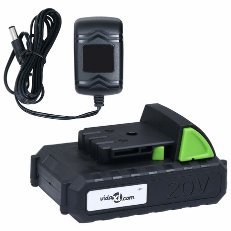 Accubladblazer met accu 20 V 1500 mAh Li-ion 8719883804194 7