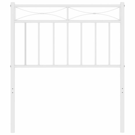 Hoofdbord 75 cm metaal wit 8721012210752 3