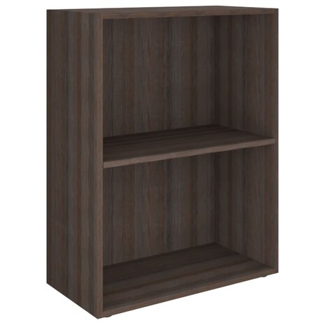 Boekenkast 60x31x78 cm bewerkt hout grijs sonoma eikenkleurig 8720286763353 2