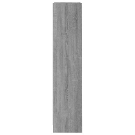 Boekenkast 40x24x109 cm bewerkt hout grijs sonoma eikenkleurig 8720845693343 6