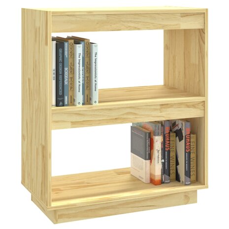 Boekenkast 60x35x71 cm massief grenenhout 8720286815908 4