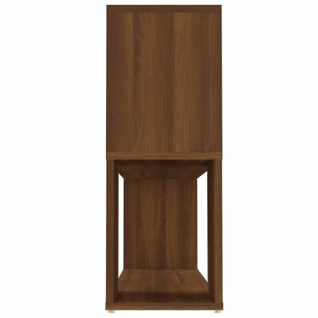 Boekenkast 100x24x63 cm bewerkt hout bruineikenkleurig 8720286956939 6