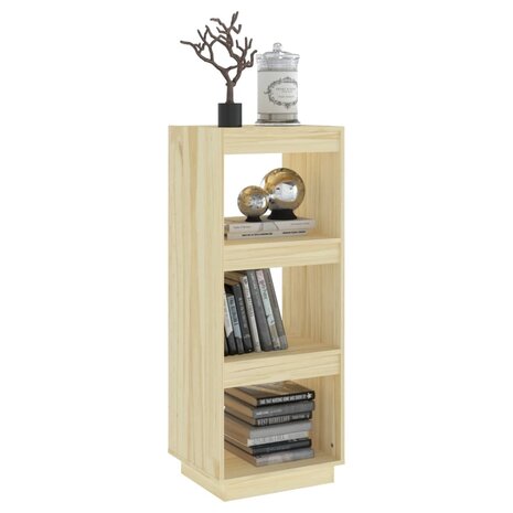 Boekenkast / kamerscherm 40x35x103 cm massief grenenhout 8720286815755 4