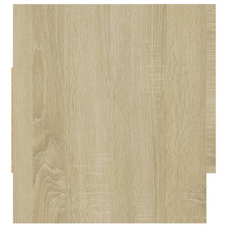 Kledingkast 70x32,5x35 cm bewerkt hout sonoma eikenkleurig 8720286609453 7