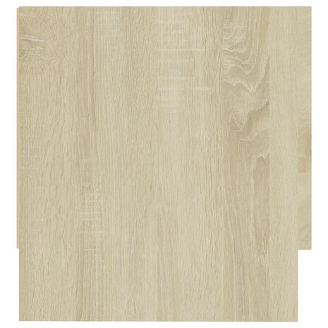 Kledingkast 100x32,5x35 cm bewerkt hout sonoma eikenkleurig 8720286609361 4