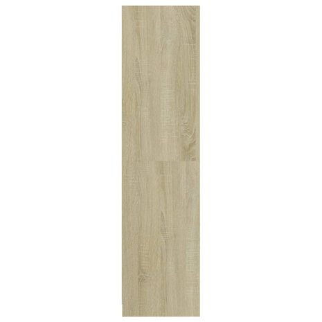 Kledingkast met lades 50x50x200 cm bewerkt hout sonoma eiken 8719883740126 5