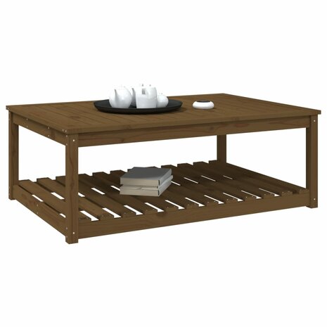 Tuintafel 121x82,5x45 cm massief grenenhout honingbruin 8720845692445 4