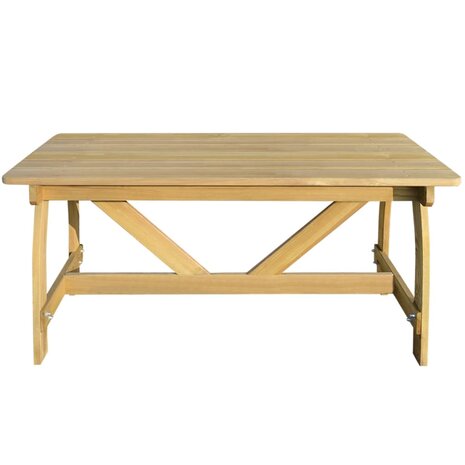 Tuintafel 150x74x75 cm geïmpregneerd grenenhout 8718475975984 2