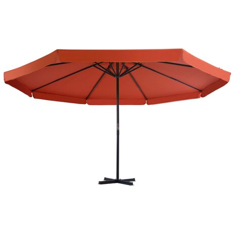 Parasol met draagbare voet terracotta 8719883591759 2