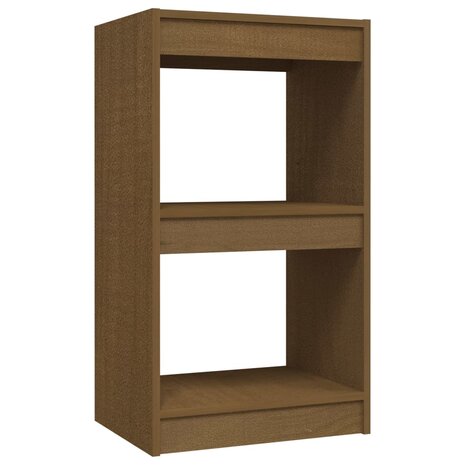 Boekenkast 40x30x71,5 cm massief grenenhout honingbruin 8720286608364 2