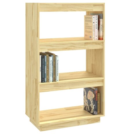 Boekenkast / kamerscherm 60x35x103 cm massief grenenhout 8720286815953 4