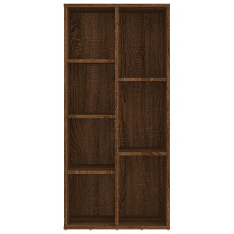 Boekenkast 50x25x106 cm bruineikenkleurig 8720286954294 6