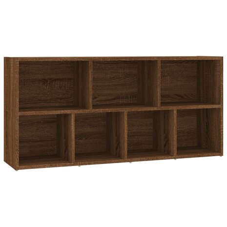 Boekenkast 50x25x106 cm bruineikenkleurig 8720286954294 9